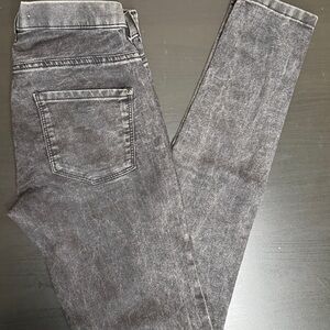 Pull&Bear Washed Black Skinny Jeans